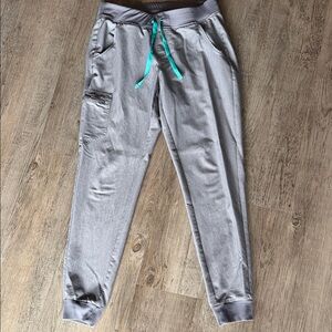 Figs Technical Collection Gray Pants